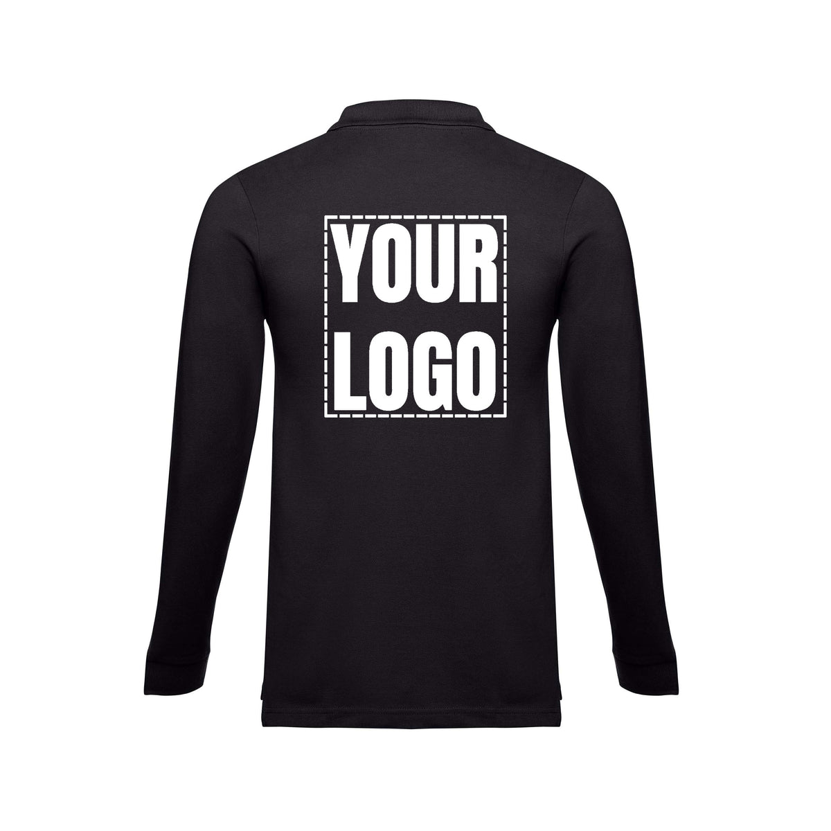 Long sleeve polo shirt