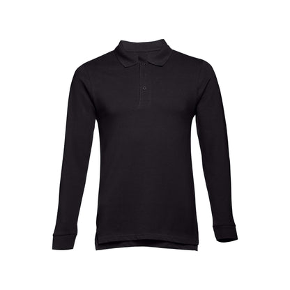Long sleeve polo shirt