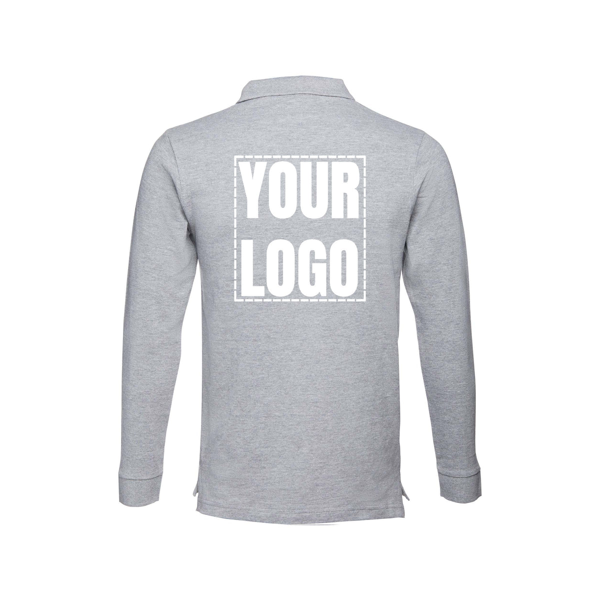 Long sleeve polo shirt