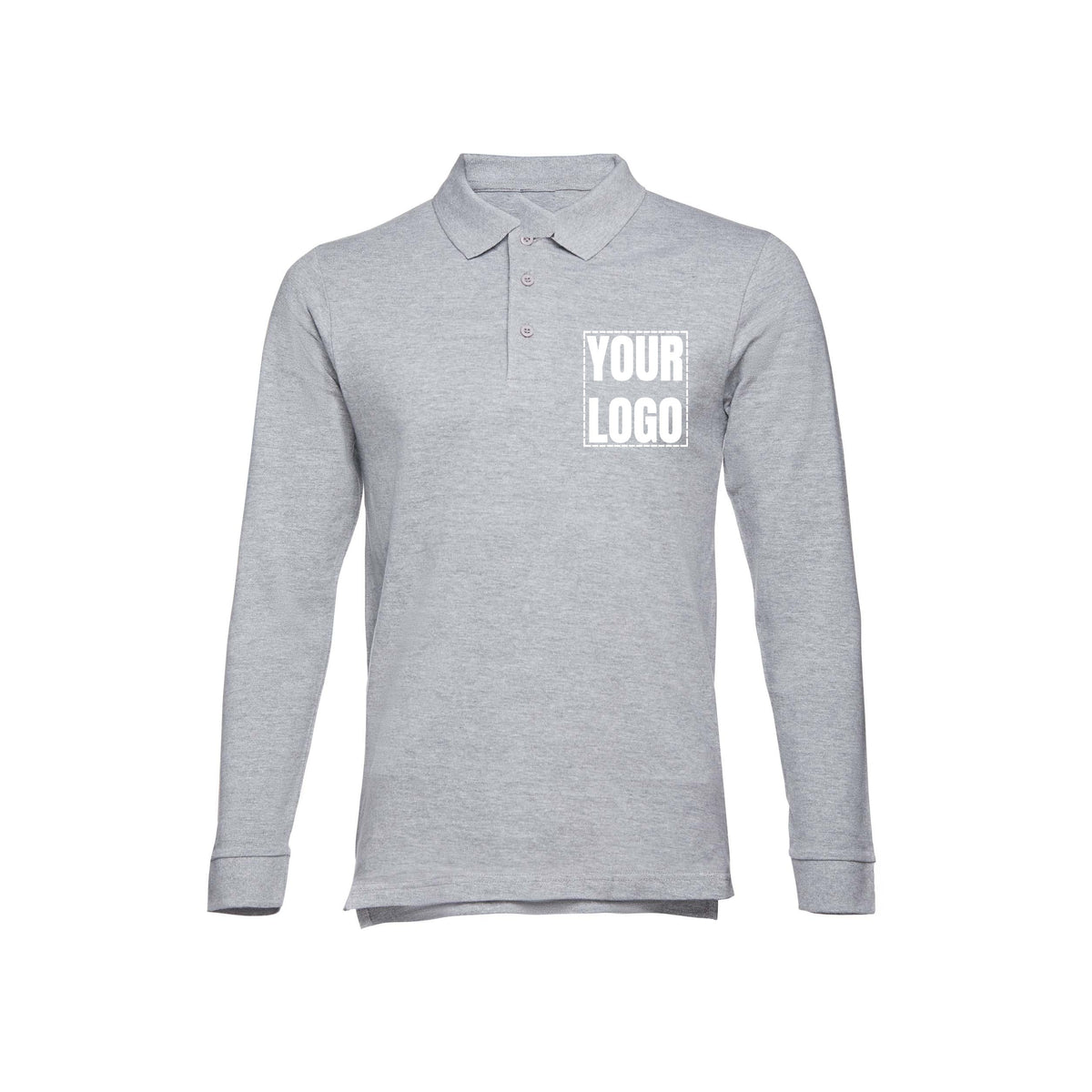 Long sleeve polo shirt
