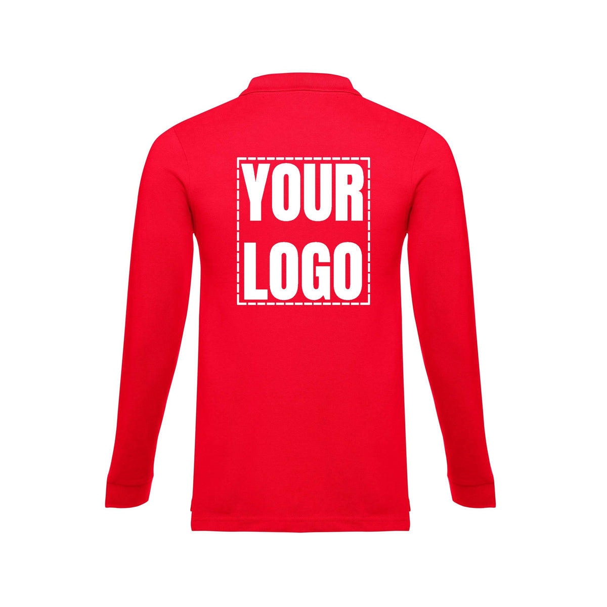 Long sleeve polo shirt