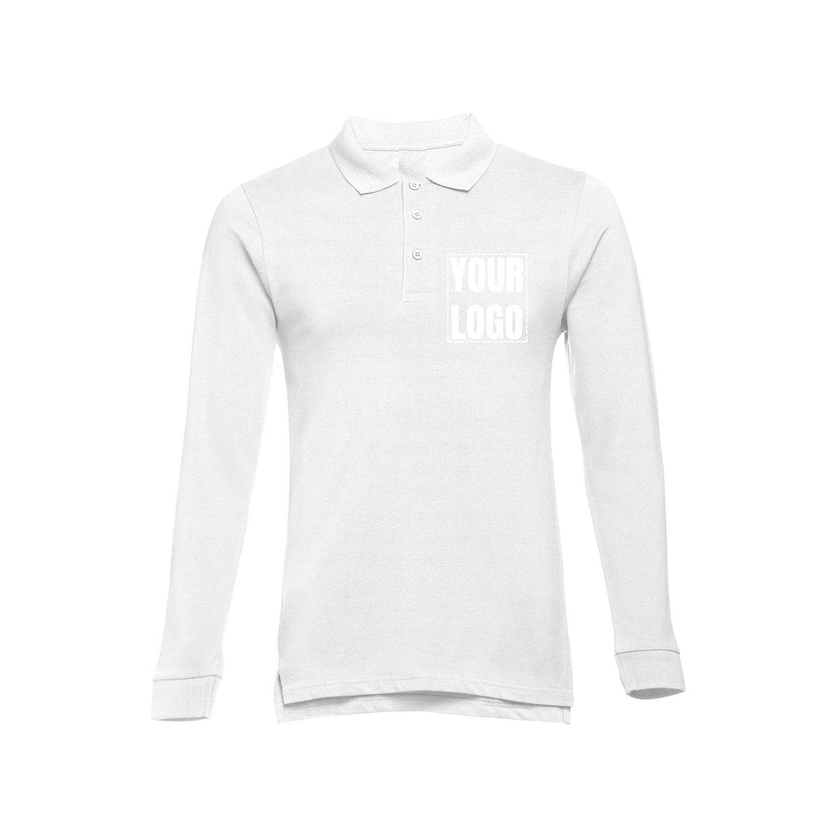 Long sleeve polo shirt