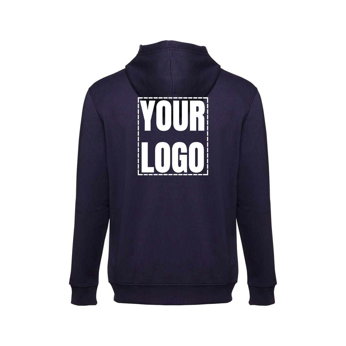 Hoodie Com Fecho e Capuz