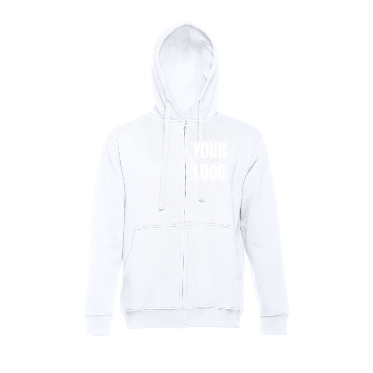 Hoodie Com Fecho e Capuz