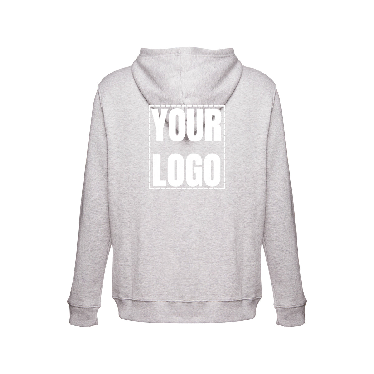Hoodie Com Fecho e Capuz