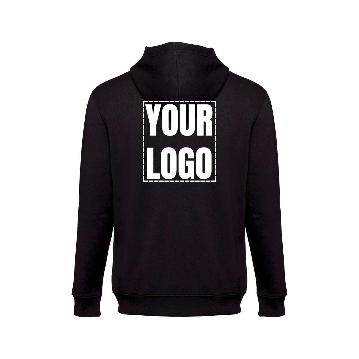 Hoodie Com Fecho e Capuz